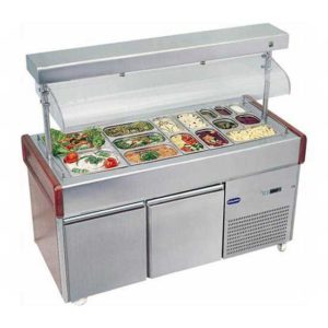 Salad bar refrigerado