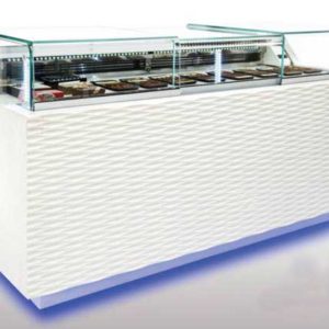 Vitrina refrigerada recta